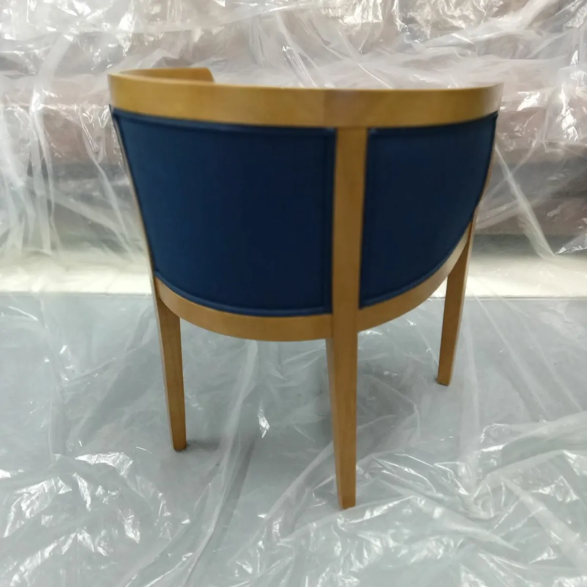 Armchair Fabric Blue (2 available) - Image 1