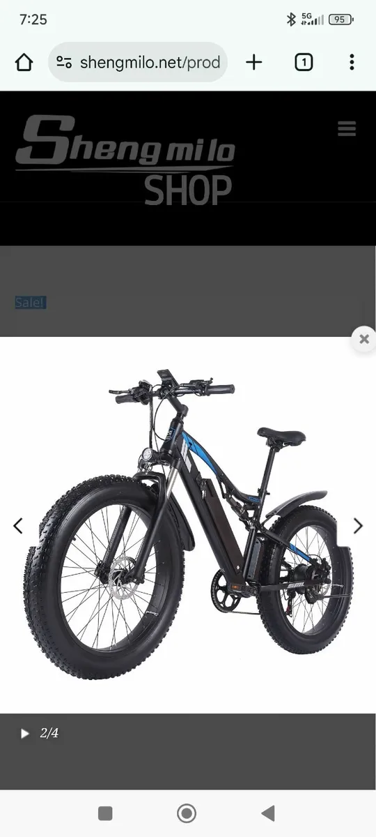 Electric Fat Tire Mountain bike - Image 4