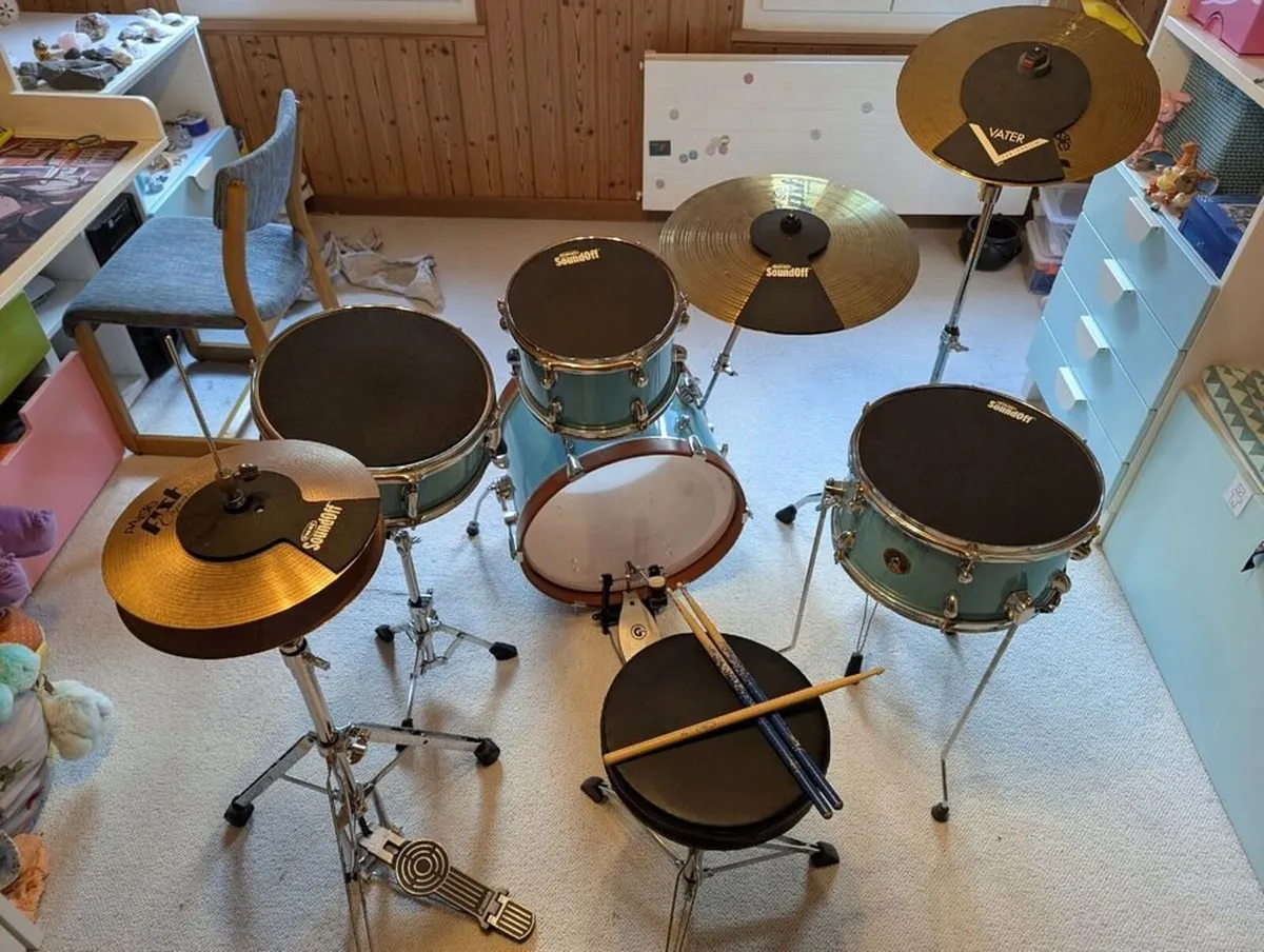 Tama Compact Drum Kit With Paiste Cymbals - Image 1