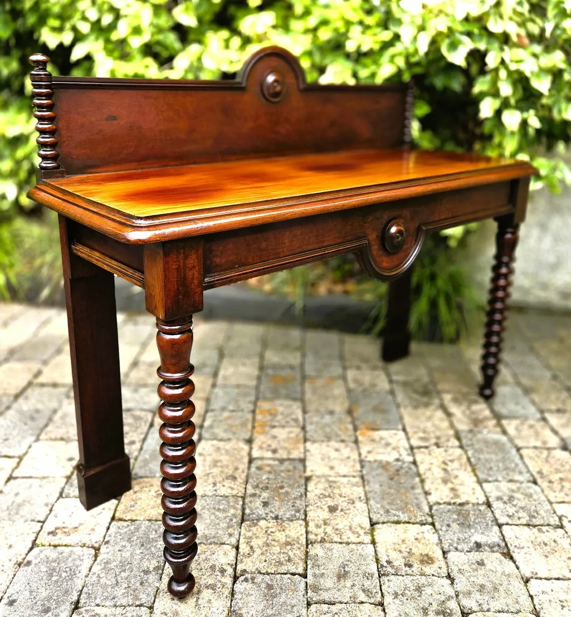 Large Victorian Console Table- Circa 1860 - Image 3