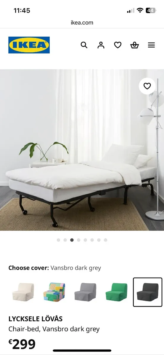 IKEA chair bed - Image 3