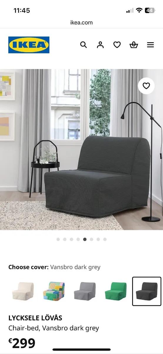 IKEA chair bed - Image 1