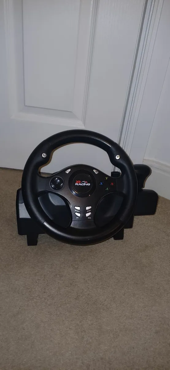 XR Racing Steering  Wheel & Pedals - Image 4