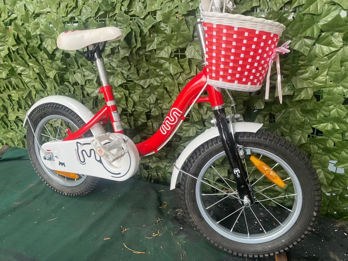 14” girls bike. As new. - Image 1