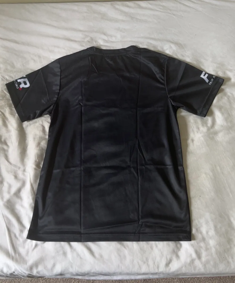 Black Racing Graphic T-Shirt – Size S - Image 2