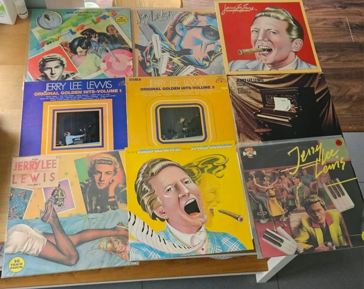 Vinyl Records - Jerry Lee Lewis - Image 1