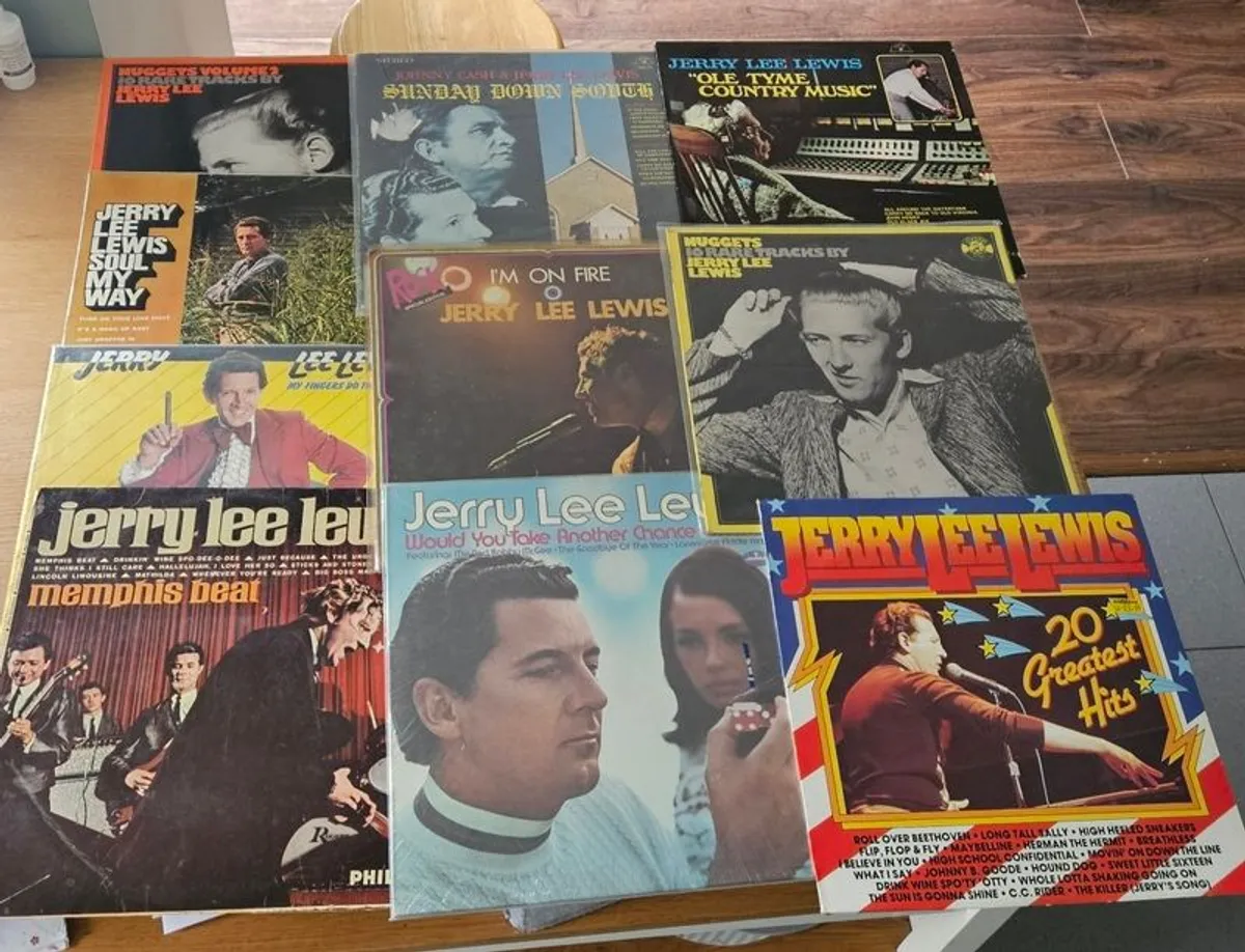 Vinyl Records - Jerry Lee Lewis - Image 3