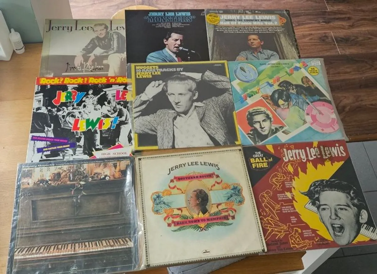 Vinyl Records - Jerry Lee Lewis - Image 4