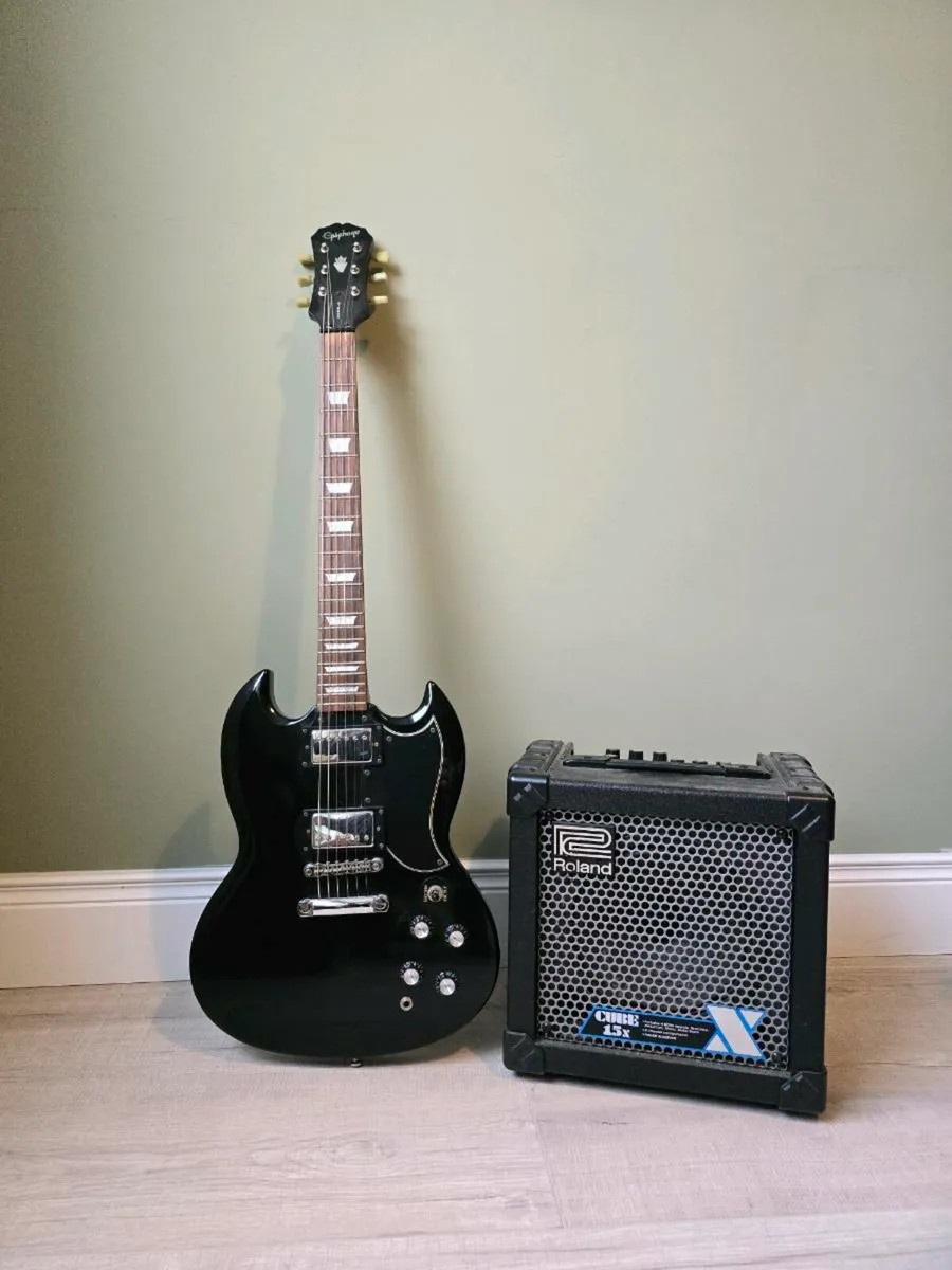 Epiphone SG & Cube amp