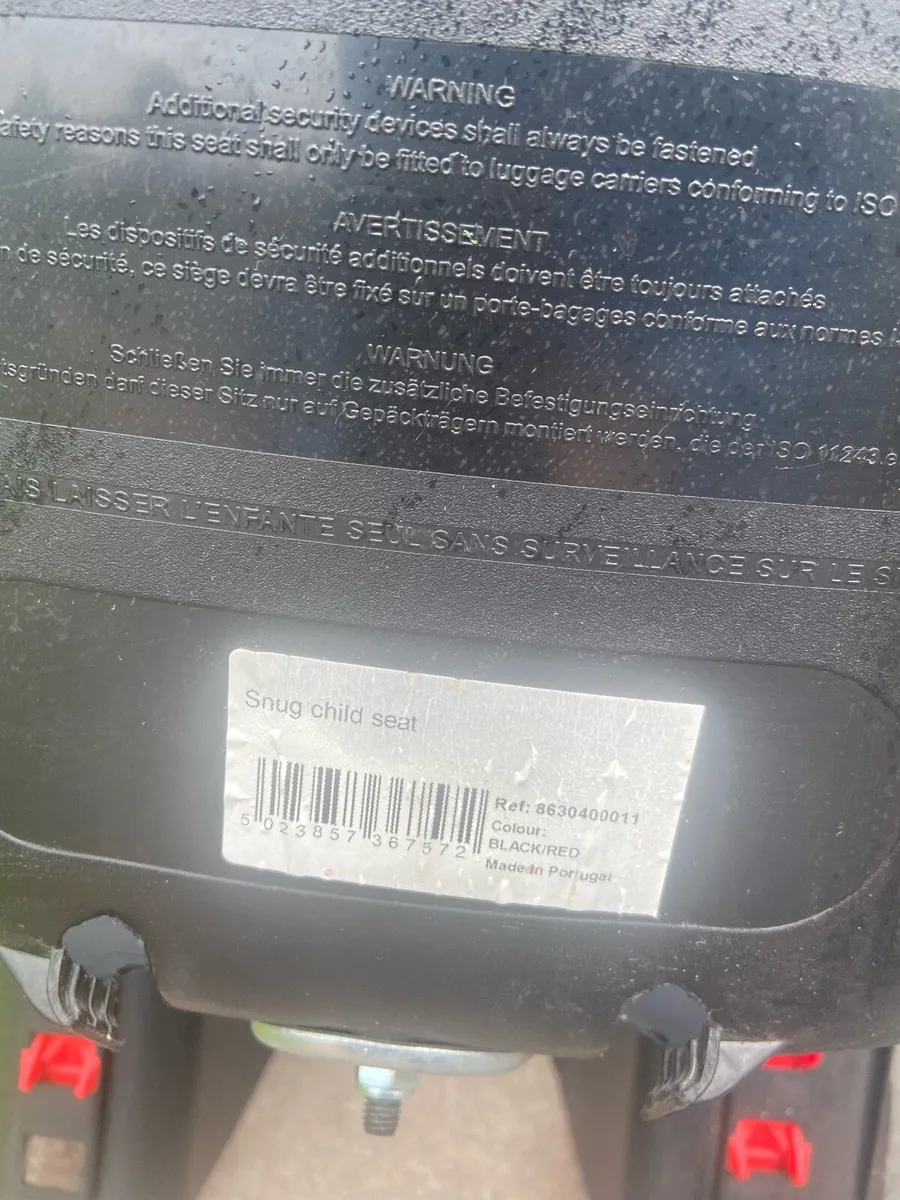Child’s bike seat - Image 4