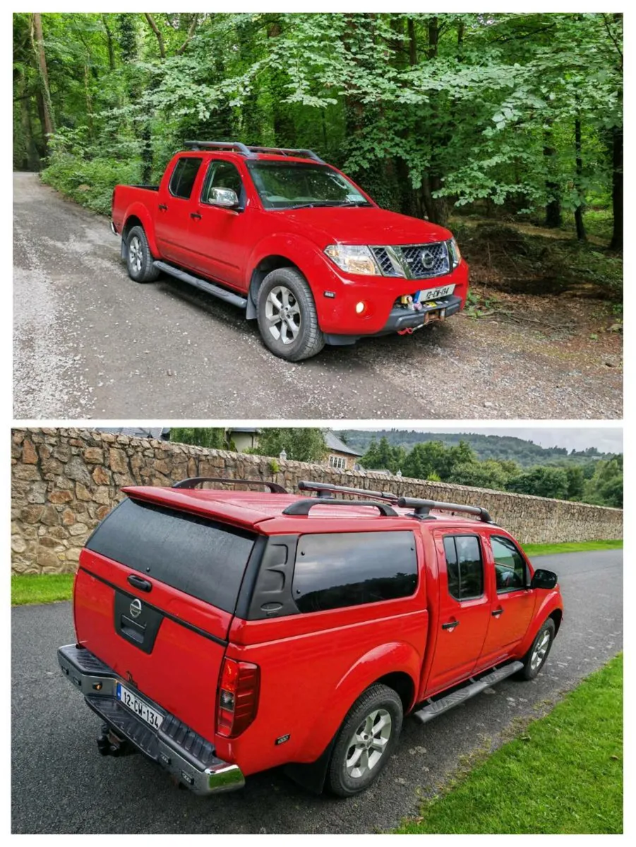 12 Navara 2.5 immaculate'FireRed'€333tax only96kms - Image 1