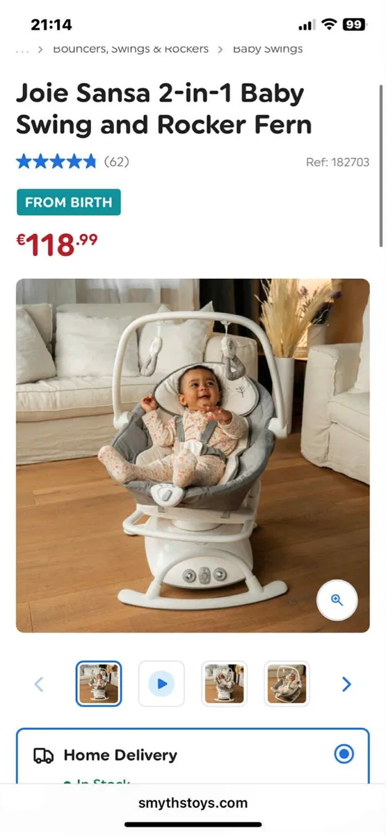 Pram/Buggy & car seat, baby relaxing chair - Image 2