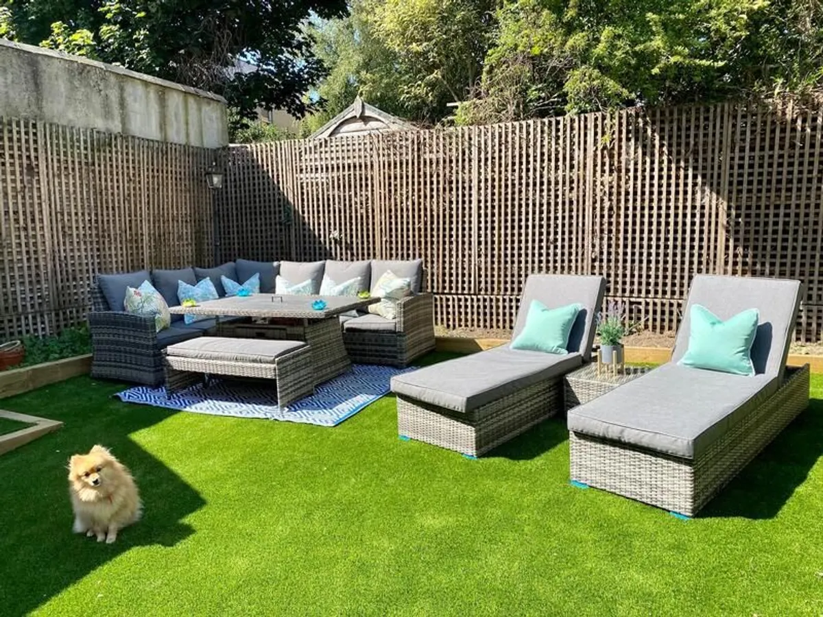 Fire Pit Garden Suite and Storage Box - Image 1