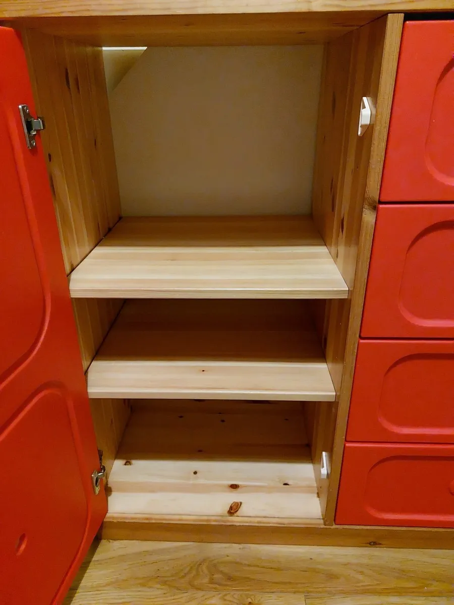 IKEA Trofast Storage with 2 shelves and 4 drawers - Image 2