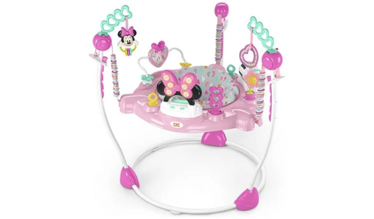 Baby jumperoo and baby walker bundle - Image 1