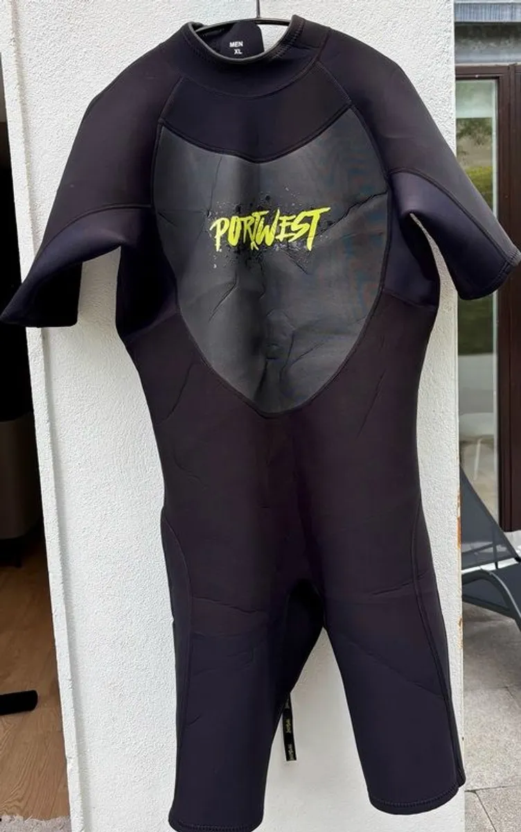 WETSUIT - Men XL. PORTWEST Knee length. Short Sleeve. Never worn - Image 2