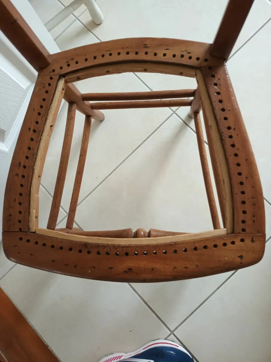 Bent wood chair. - Image 4