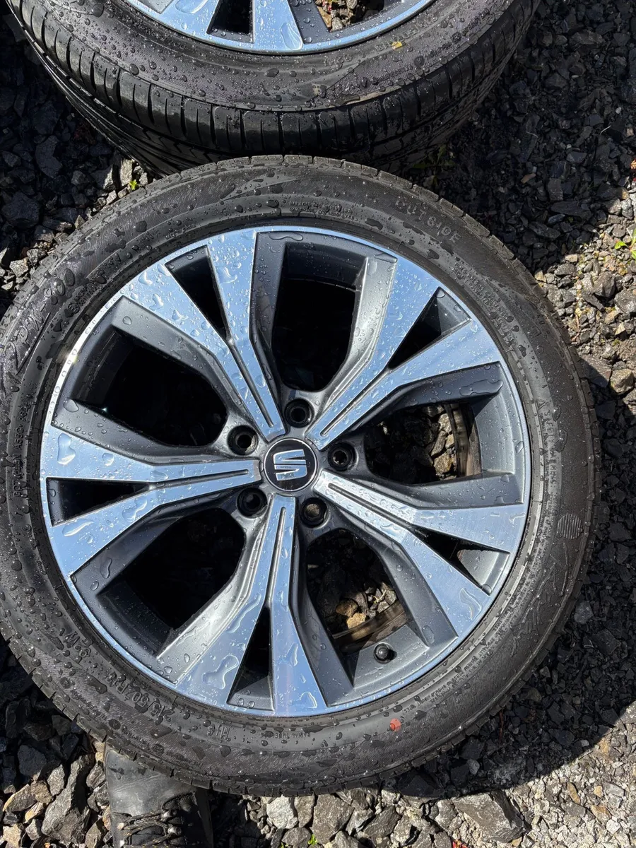 17inch Tiguan atecca Skoda alloy wheels - Image 3