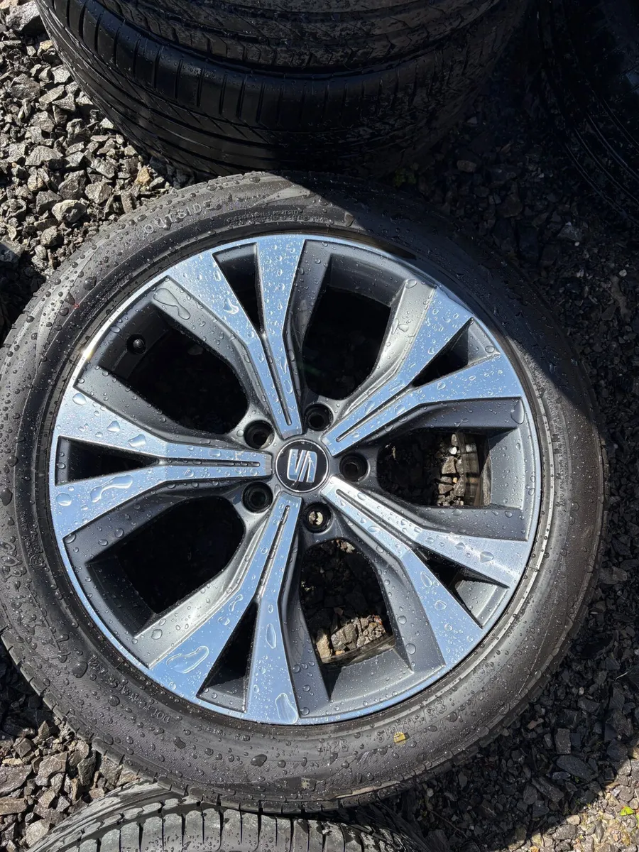 17inch Tiguan atecca Skoda alloy wheels - Image 4