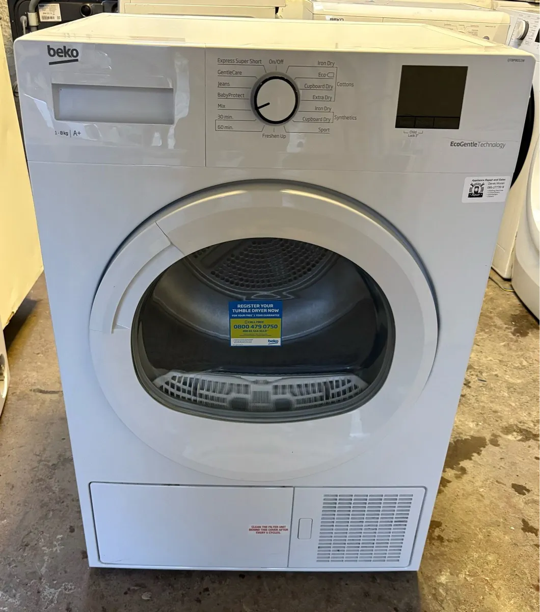 Beko Condenser Dryer - Heat Pump - Image 1