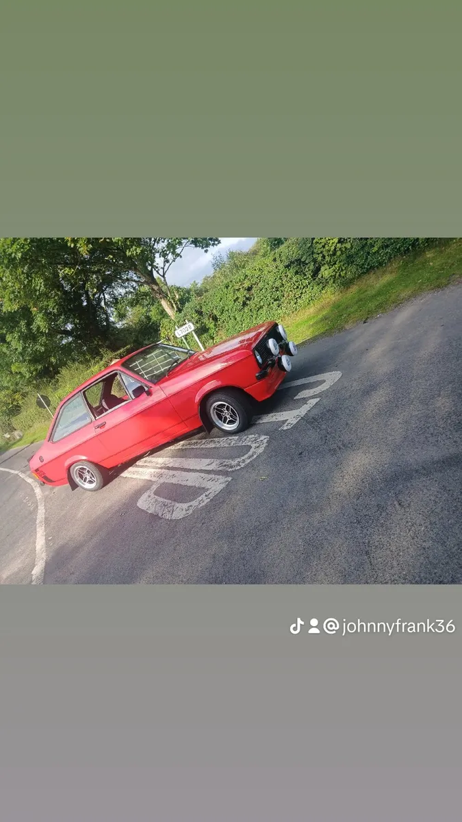 FORD ESCORT MK 2  1600 SPORT  MINT CONDITION - Image 1