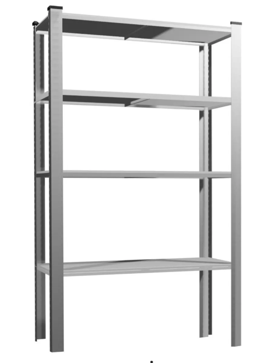 Metal shelving unit - Image 1