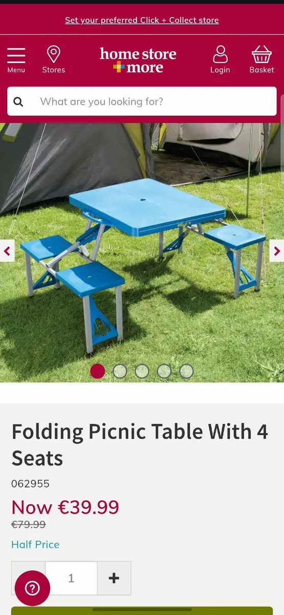 Camping Table - Image 1
