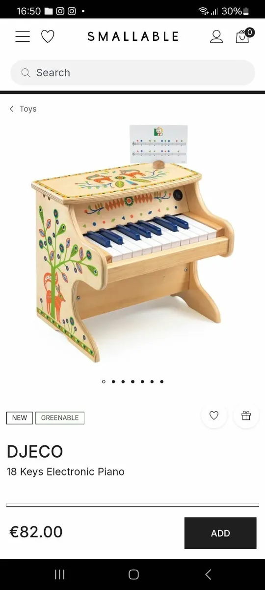 Piano by djeco - Image 1
