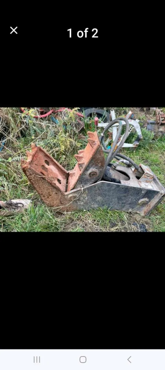 Digger concrete/stone pulveriser/ Crusher - Image 1