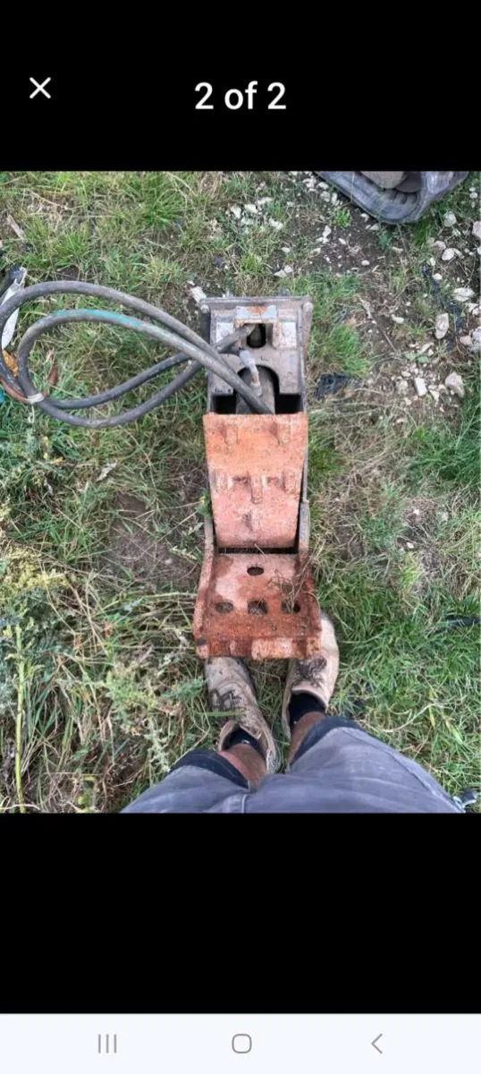 Digger concrete/stone pulveriser/ Crusher - Image 2