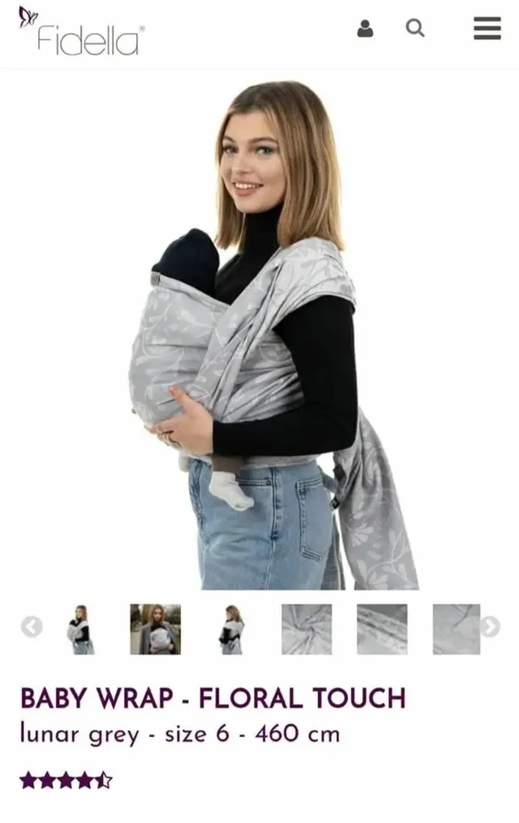 Baby wrap fabric. Fidella - Image 2