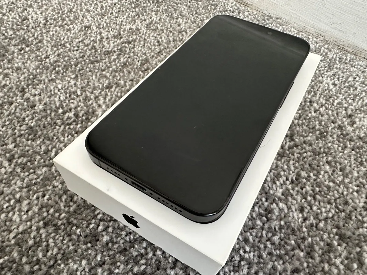 As New Apple iPhone 15 Pro Max Black Titanium 256g - Image 2