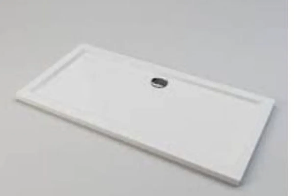 White Shower Tray - Image 1