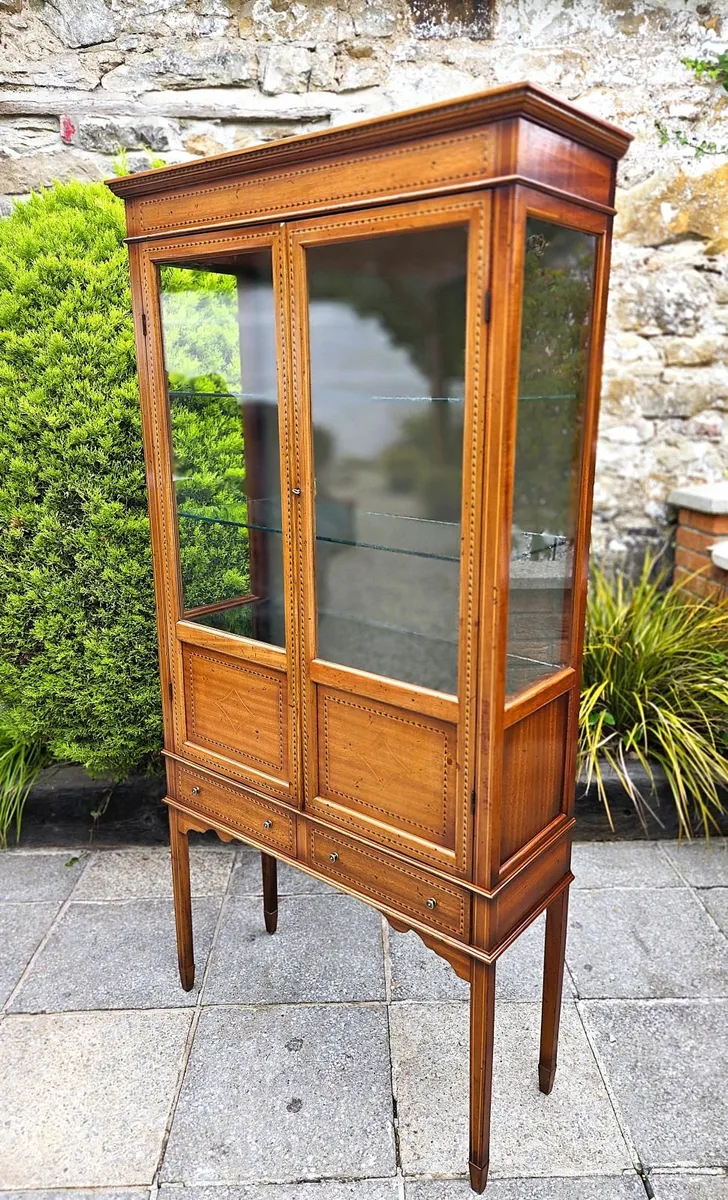 Edwardian Display Cabinet- Circa 1905 - Image 1