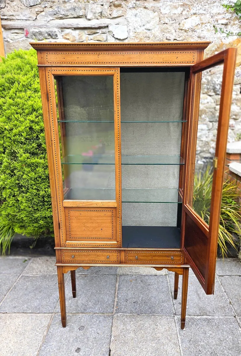 Edwardian Display Cabinet- Circa 1905 - Image 2