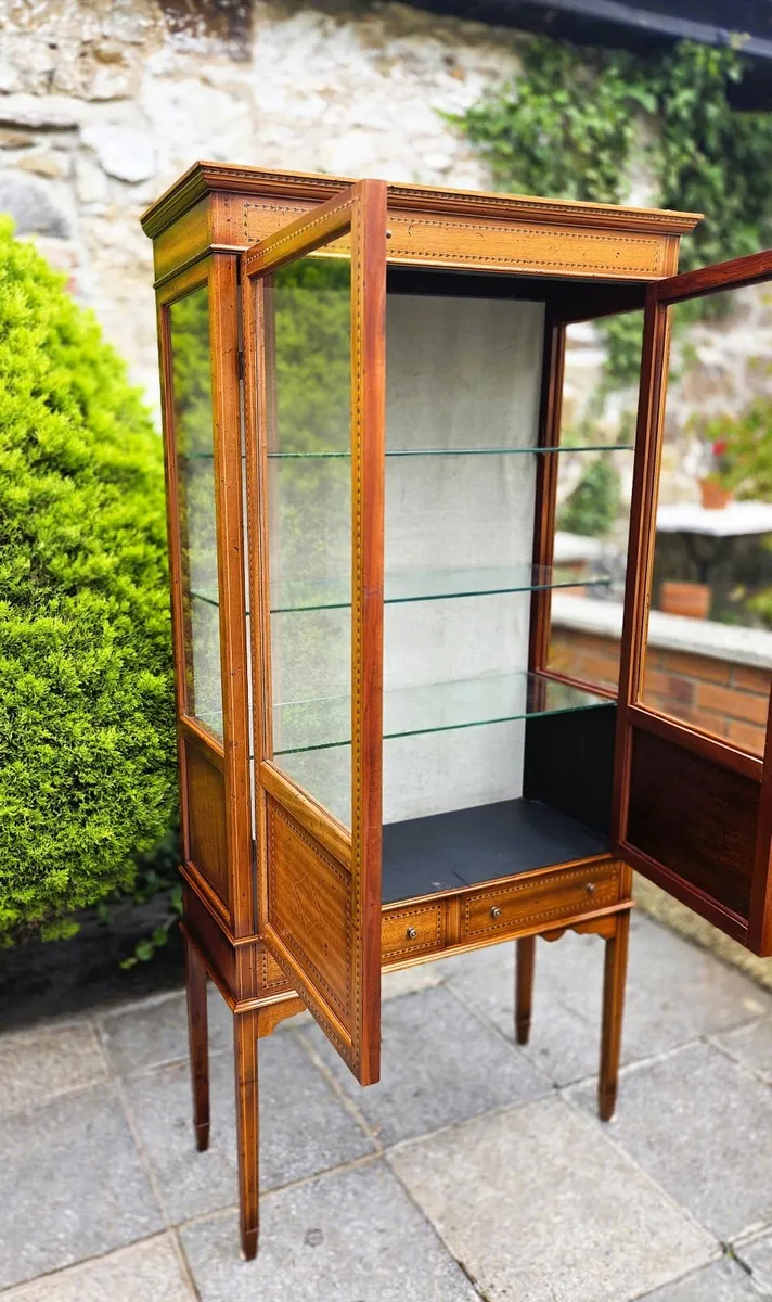Edwardian Display Cabinet- Circa 1905 - Image 4