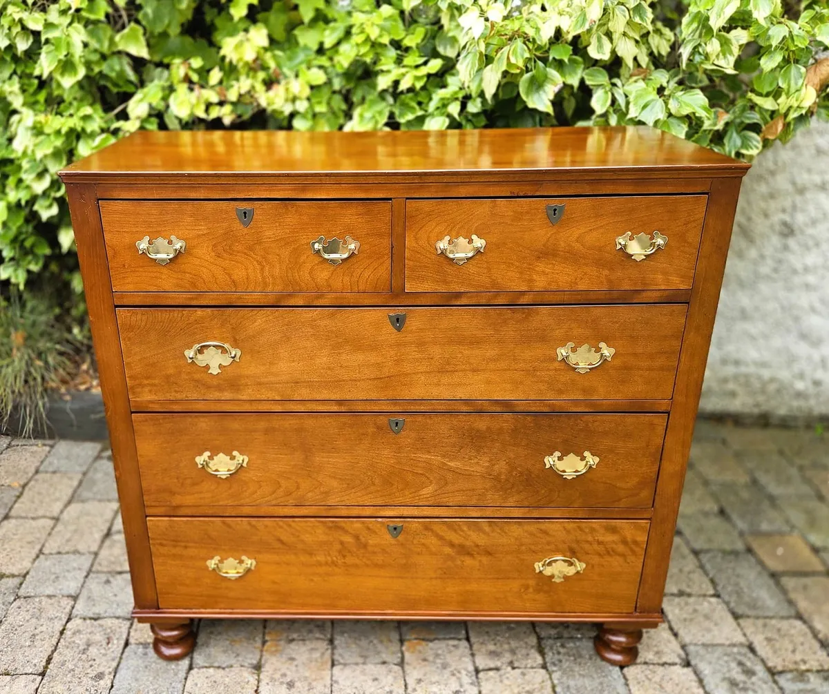 Antique Mahogany Chest- Circa 1920 - Image 2
