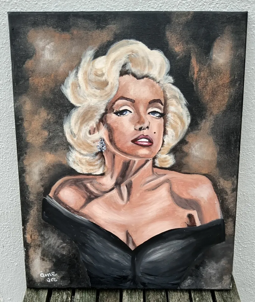 Original Painting  Miss Marilyn Monroe