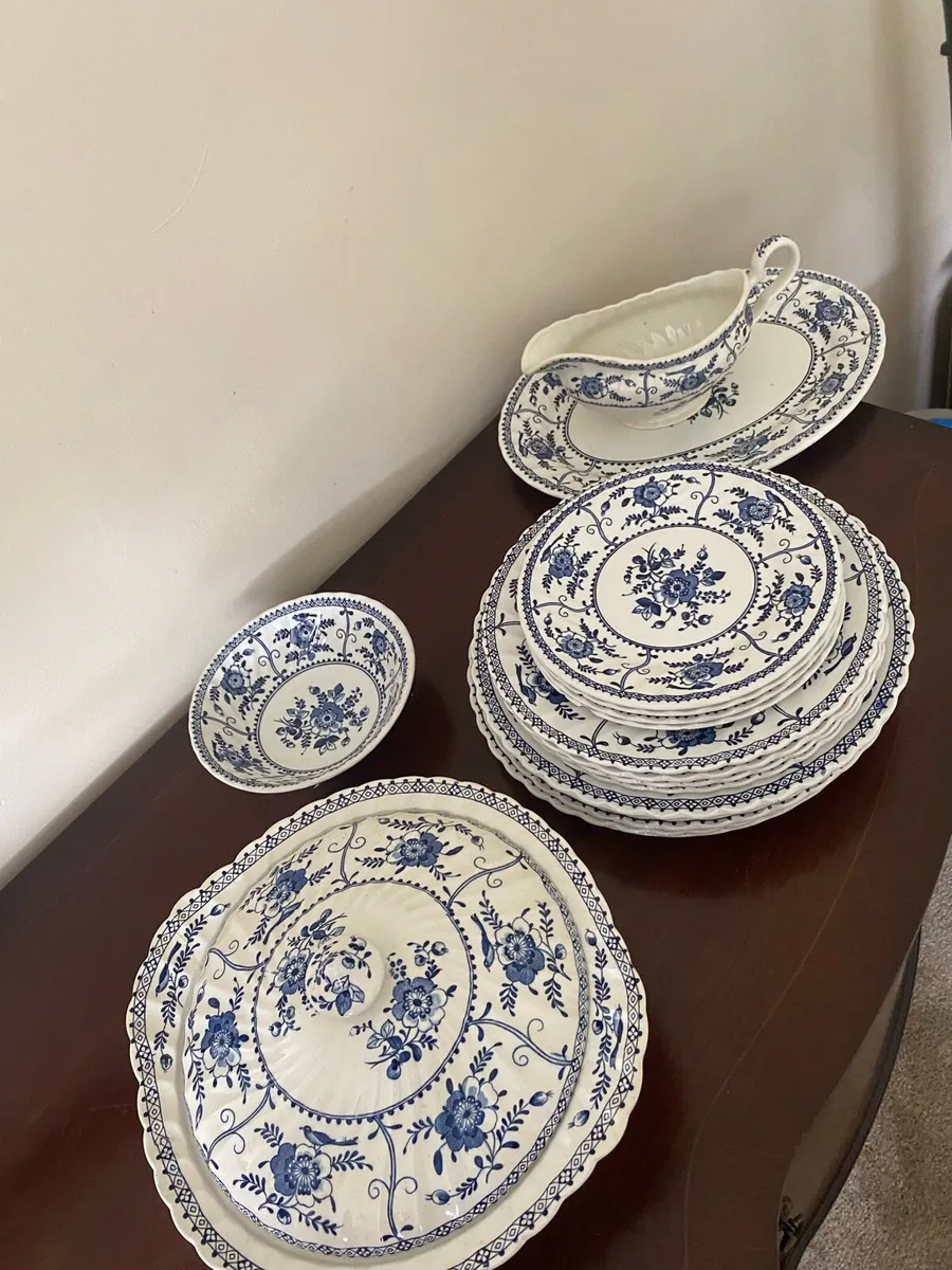 Johnson brothers blue indies - Image 1