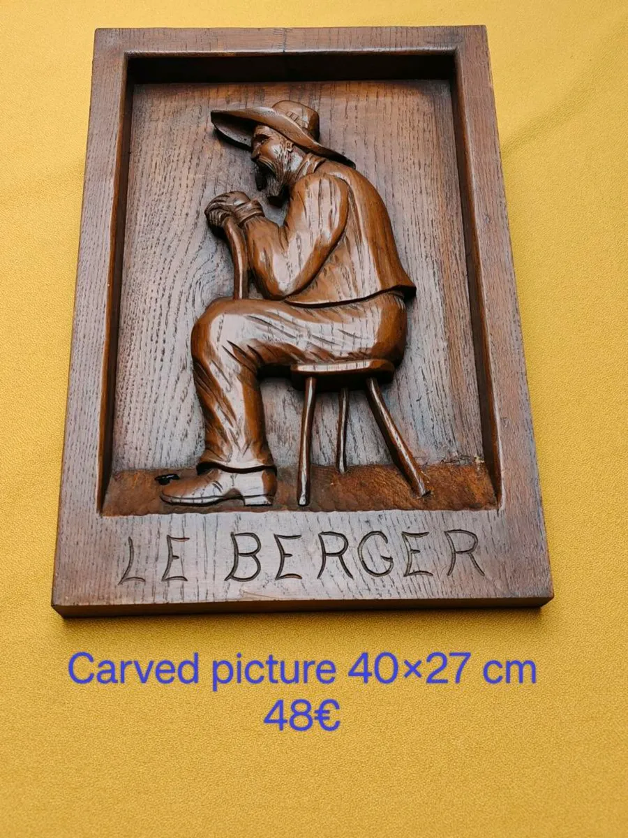 Carved picture,  wall decoration