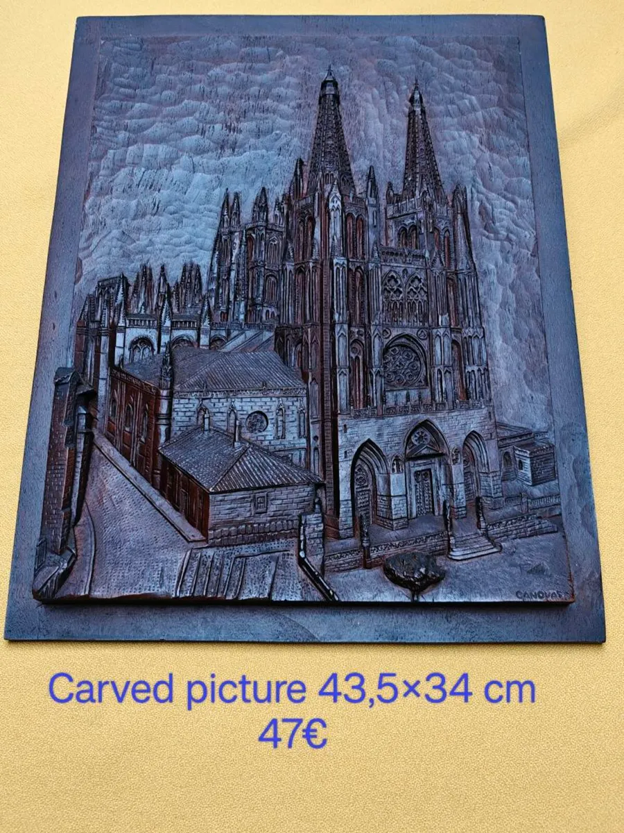 Carved picture, wall decoration