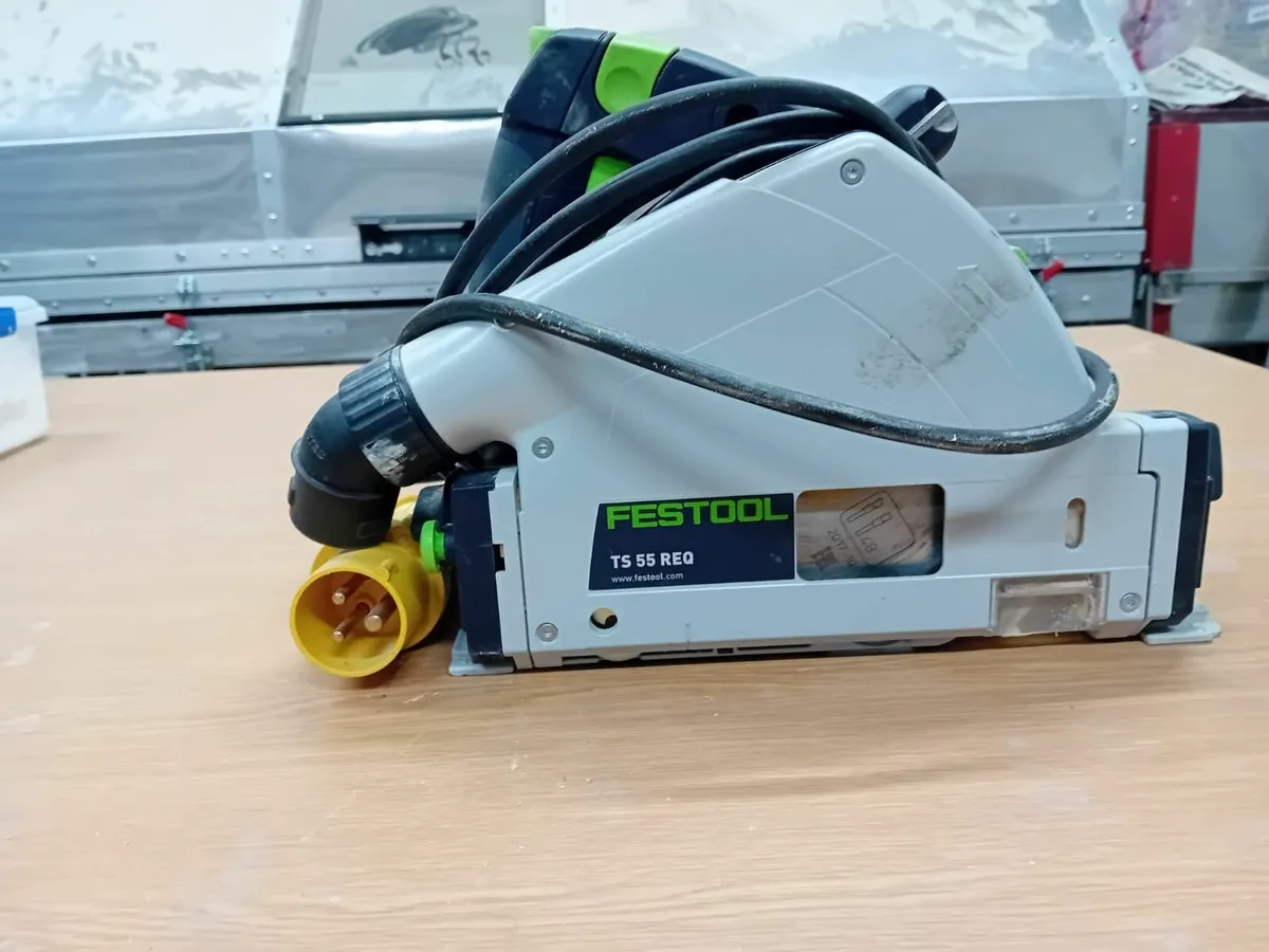 Festool TS 55 REQ 110V Plunge Cut Saw - Image 1