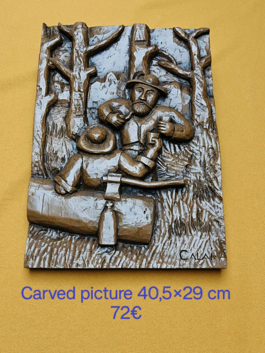 Carved picture, wall decoration