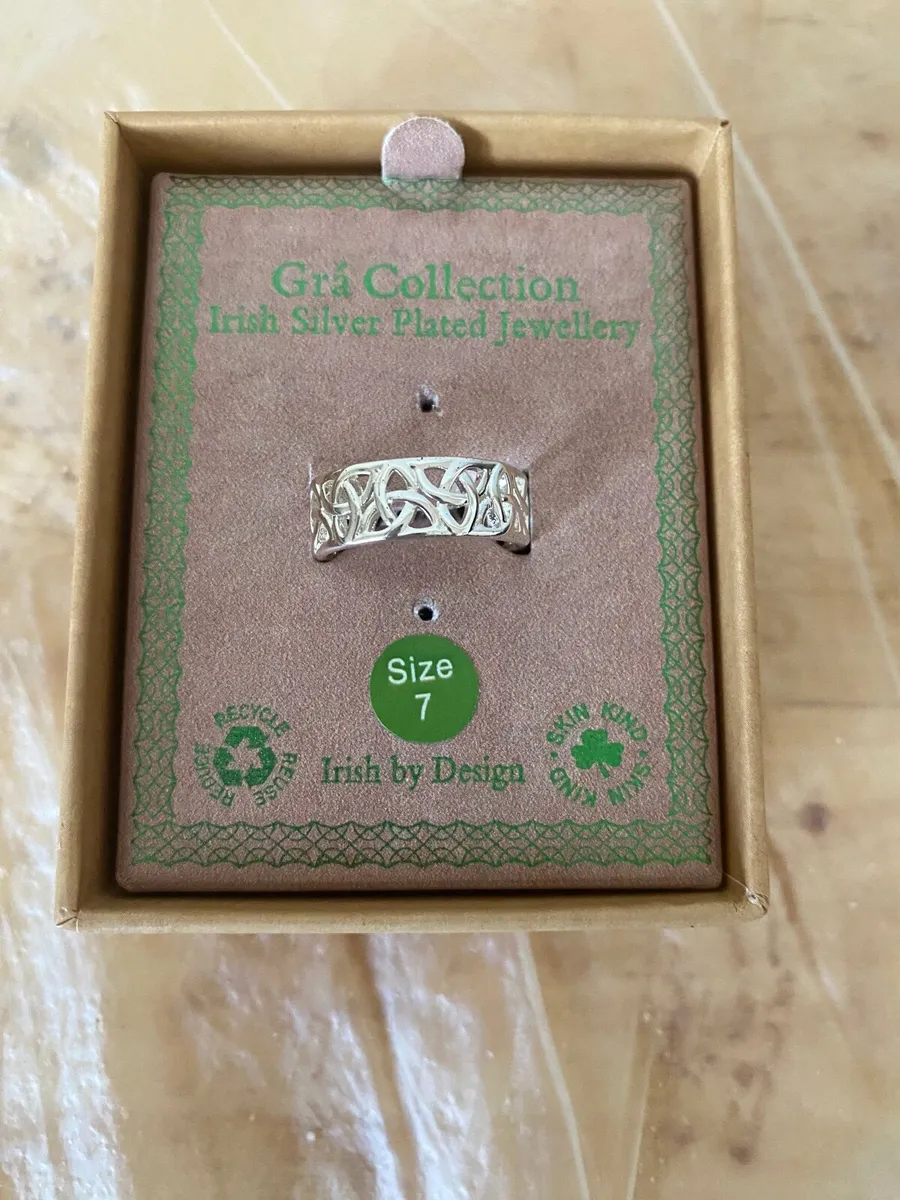 NEW Silver plated ring - Image 1