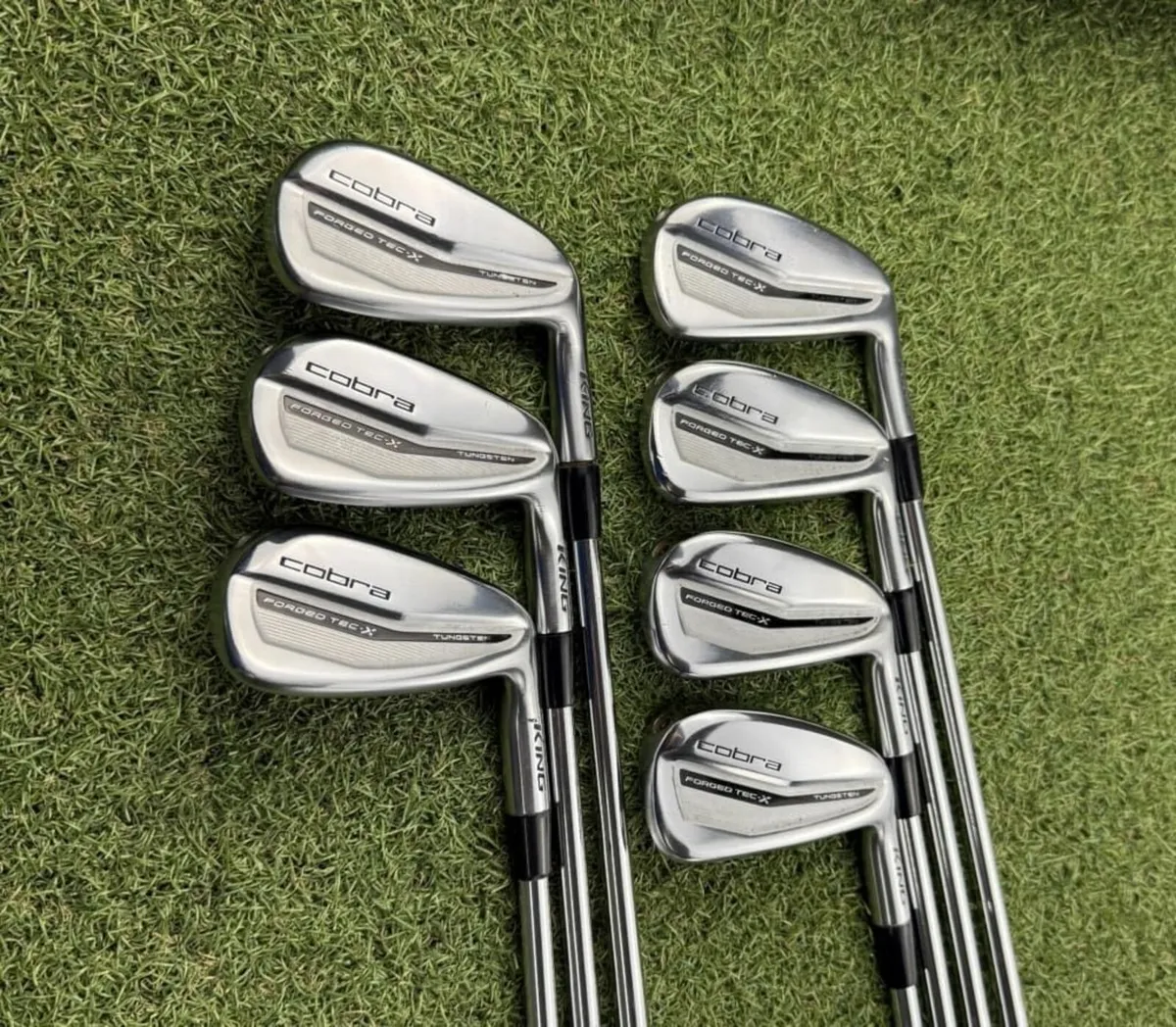 COBRA FORGED TEC X 2022 IRONS / 4-PW / STIFF - Image 2