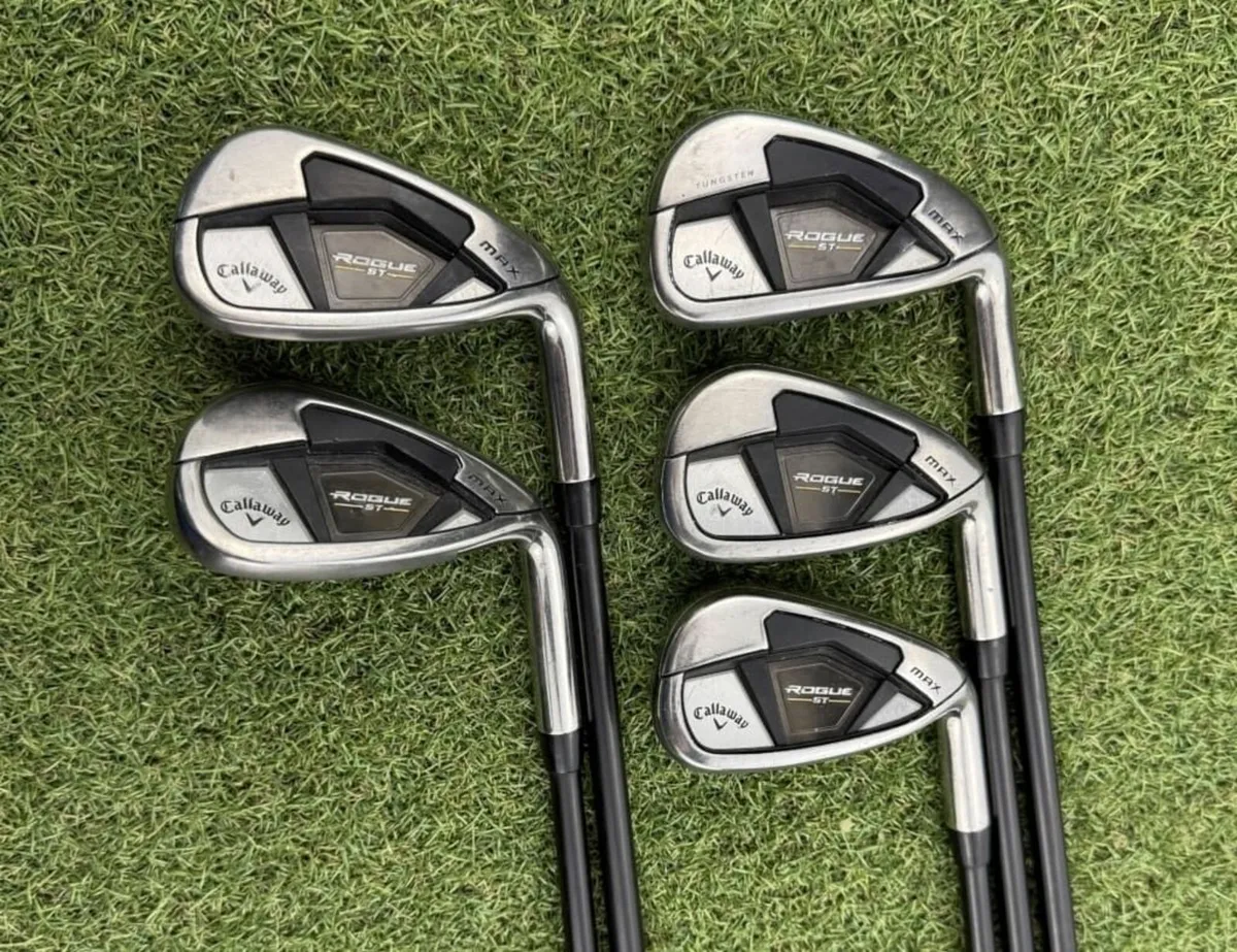CALLAWAY ROGUE ST MAX IRONS / 7-PW-SW / SENIOR - Image 2