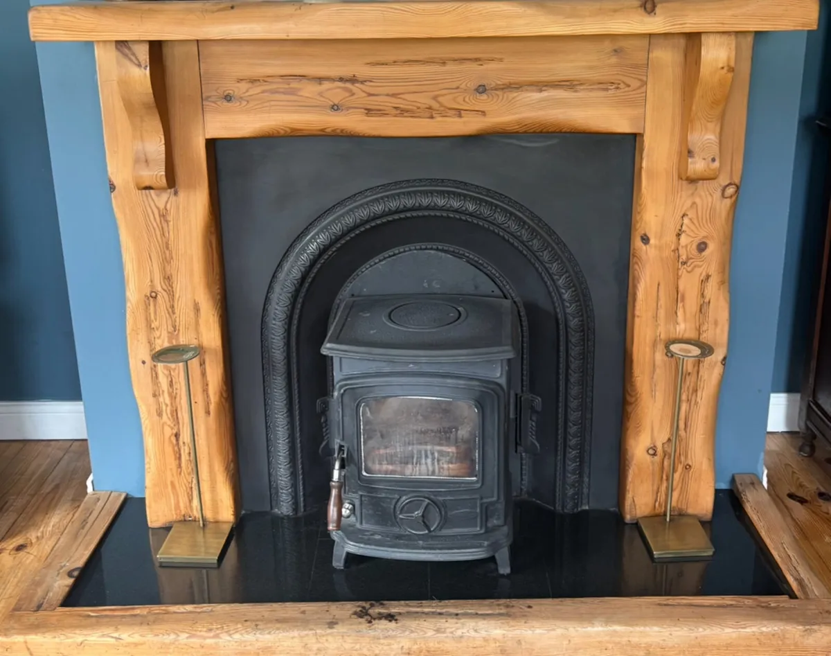 Pine stressed Fireplace - Image 1