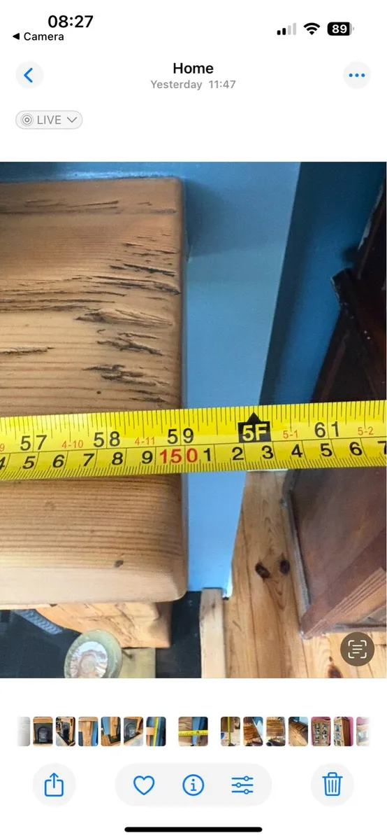 Pine stressed Fireplace - Image 4