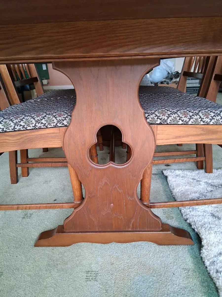 Dining table and chairs - Image 3