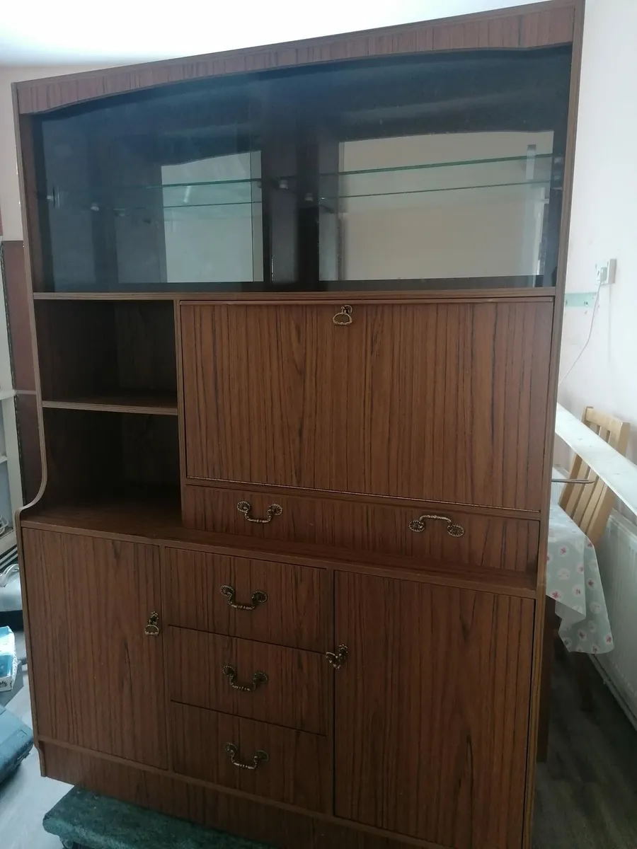 Glass Door Cabinet - Image 1